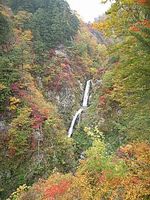 竜の門の滝　Waterfall at tatunomon